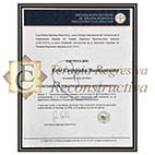 certificado